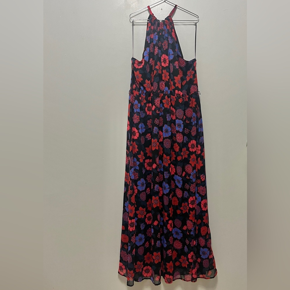 Modcloth Floral Halter Dress